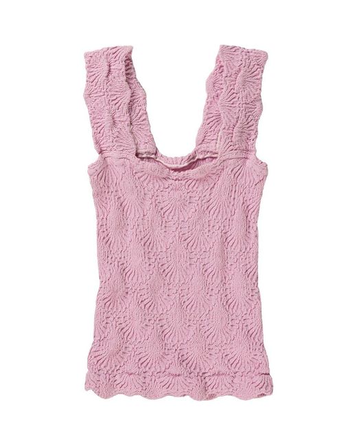 Free People Pink Love Letter Cami