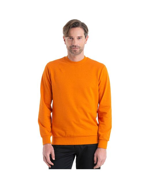 Icebreaker Orange Central Ii Sweatshirt