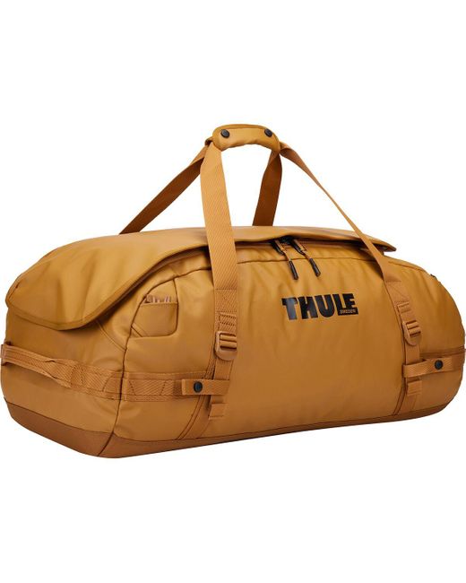 Thule Brown Chasm 70L Duffel Bag Golden for men