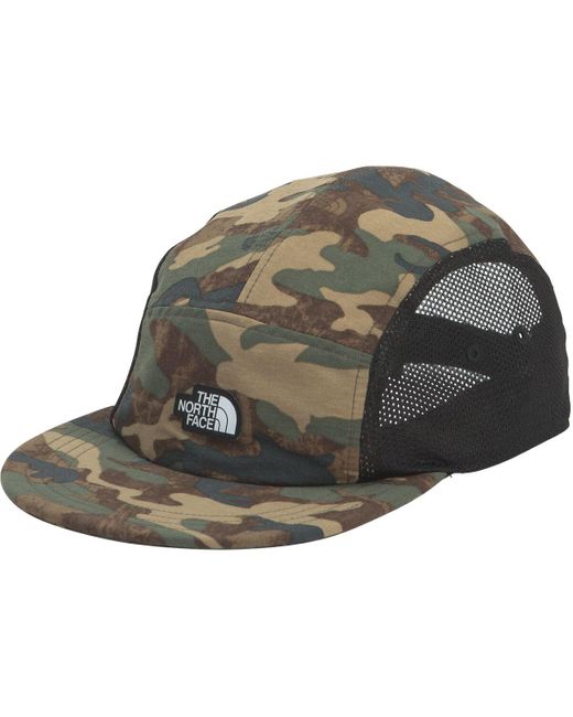 The North Face Green Class V 5 Panel Hat for men