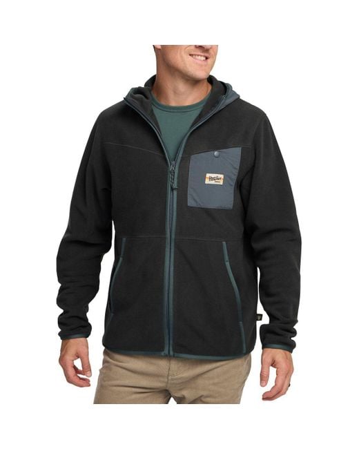 Howler Brothers Black Free Range Hooded Jacket