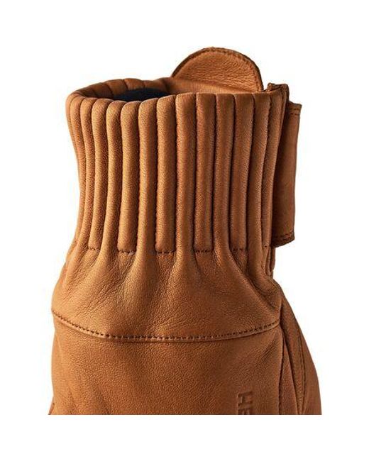 Hestra Brown Idre Wool Glove