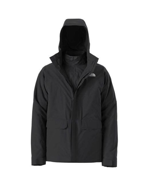 The North Face Women's Black Dryvent Mono Triclimate Jacket