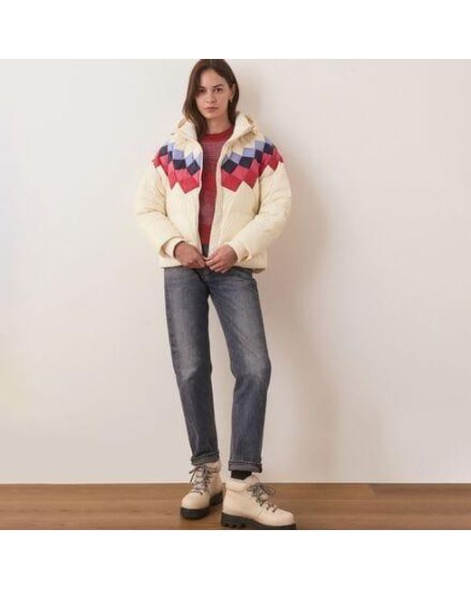 Marine Layer Red Archive Sierra Puffer Jacket