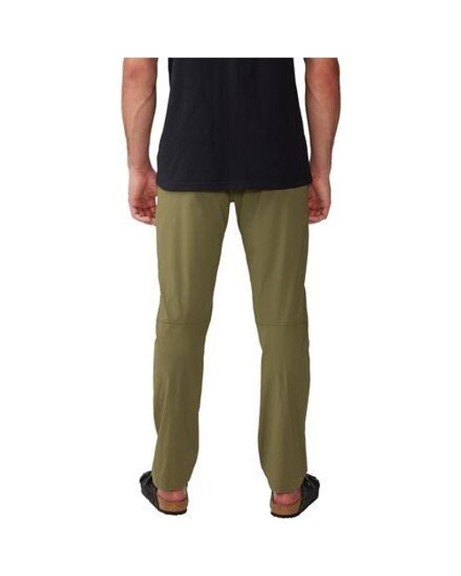 Mountain Hardwear Green Traxion Pant for men
