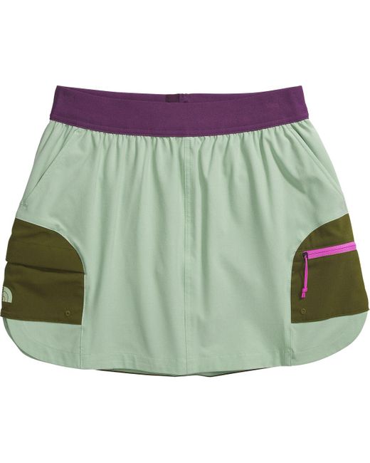 The North Face Trailwear Okt Long Haul Skort in Green | Lyst