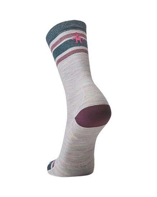 Smartwool Gray Everyday Top Split Stripe Crew Sock for men