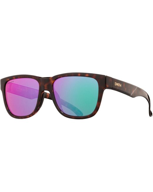 Smith Brown Lowdown Slim2 Chromapop Polarized Sunglasses