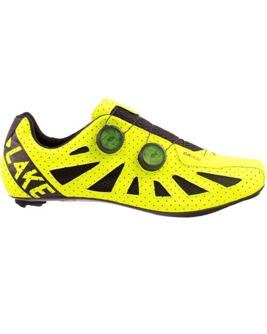 Lake Yellow Cx302 Extra Wide Cycling Shoe