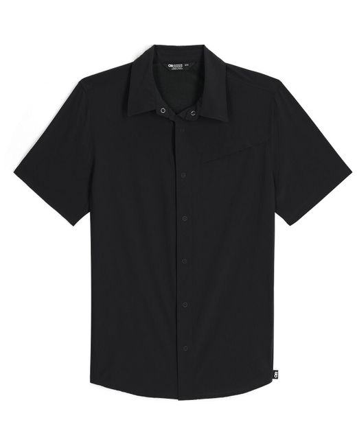 Outdoor Research Astroman Short-sleeve Sun Shirt in Black for Men