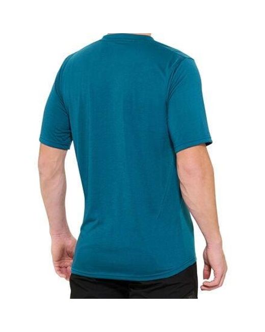 100% Blue Airmatic Short-Sleeve Jersey
