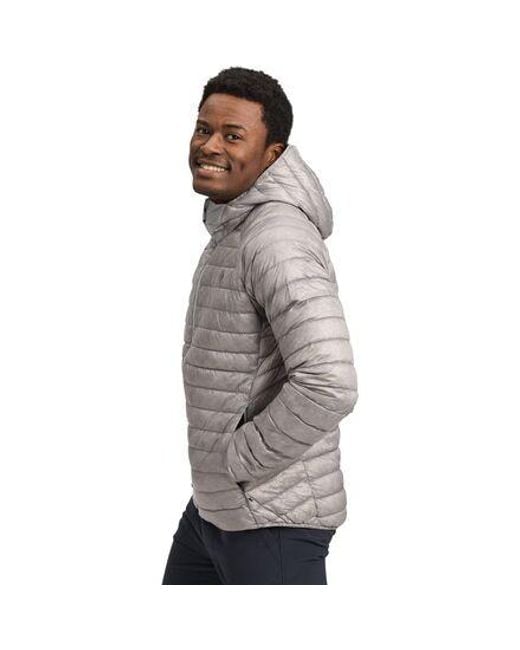 Black Diamond Gray Deploy Down 0.5 Full-Zip Hooded Jacket