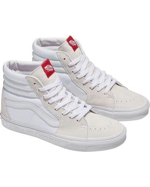 Vans White Sk8-Hi Shoe Secret Lover True for men