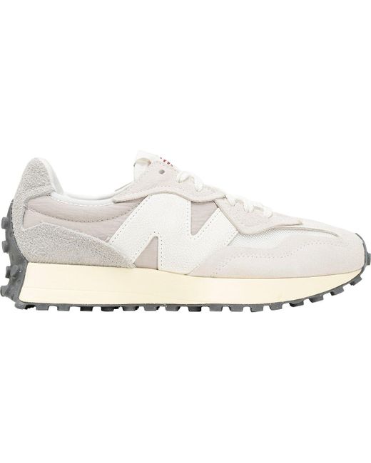 New Balance White 327 Contemporary Shoe