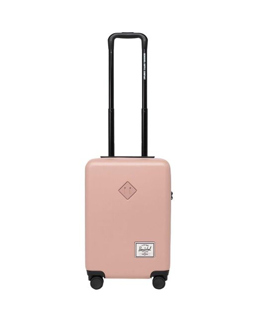 Herschel Supply Co. Pink Heritage Hardshell Carry On Luggage