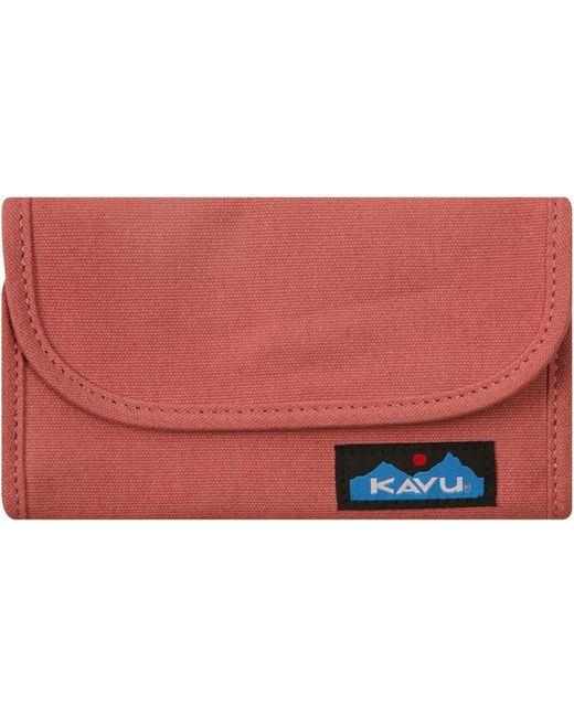 Kavu Red Big Spender Wallet