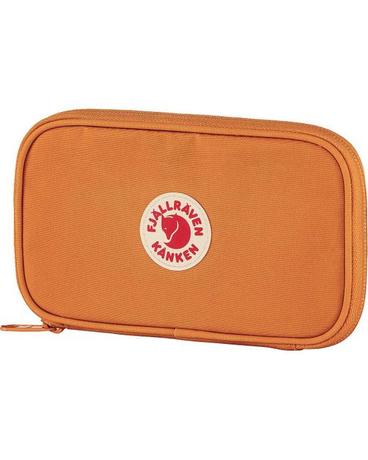 Fjallraven Orange Kanken Travel Wallet