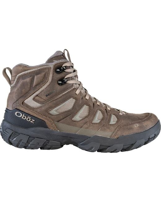 Oboz Brown Sawtooth X Mid B-Dry Boot