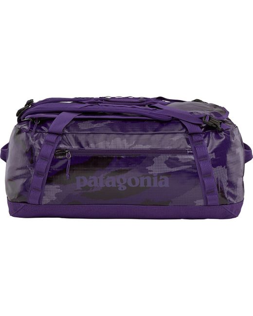 Patagonia Purple Hole 55L Duffel Bag Home Planet: Piton