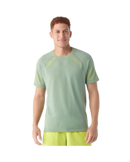 Smartwool Green Intraknit Active Seamless Short-sleeve Top for men