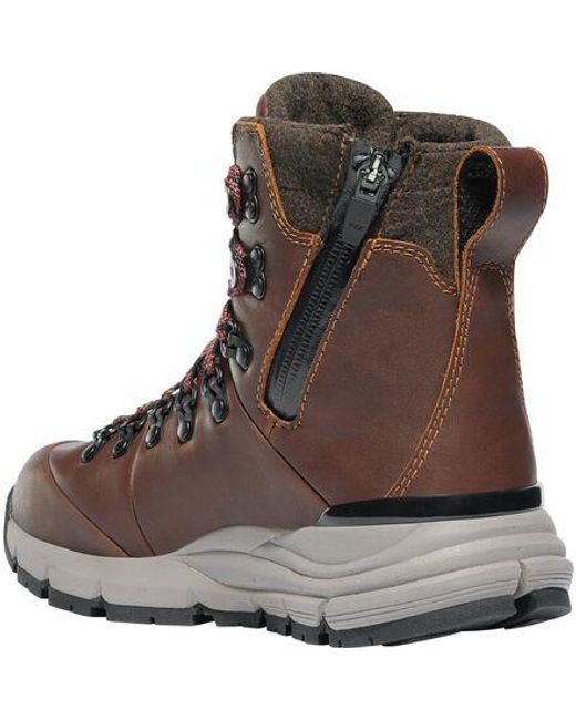 Danner Brown Arctic 600 Side-Zip Boot