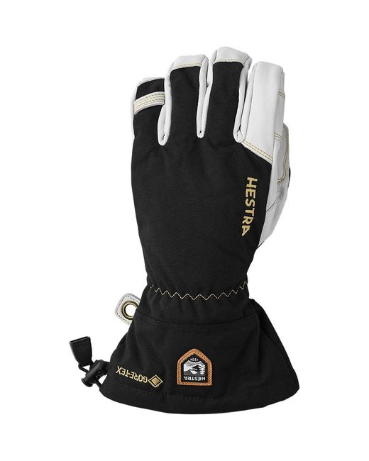 Hestra Black Army Leather Gore-Tex Glove