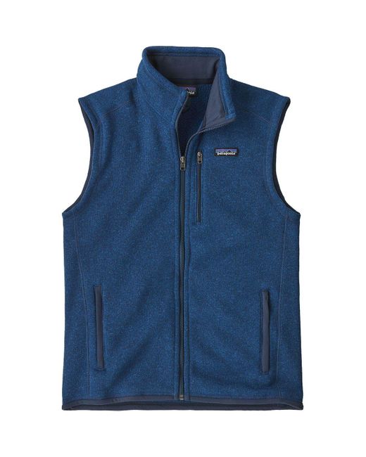 Patagonia Blue Better Sweater Fleece Vest for men