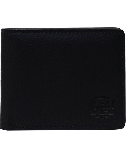 Herschel Supply Co. Black Roy Vegan Leather Rfid Wallet