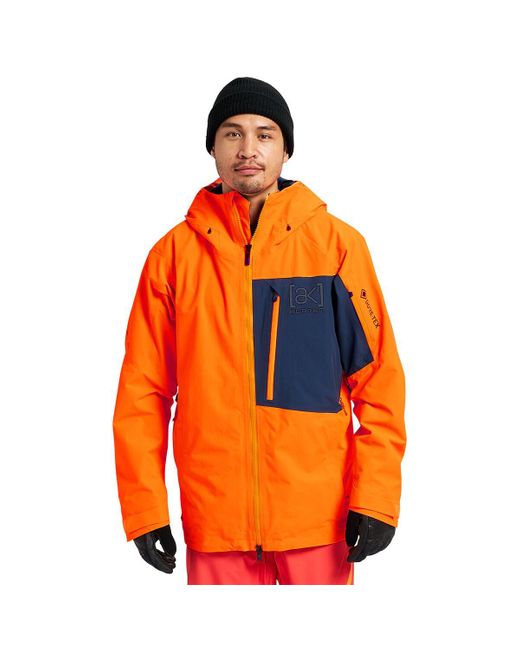 Burton Orange Ak Gore-Tex Cyclic Jacket for men