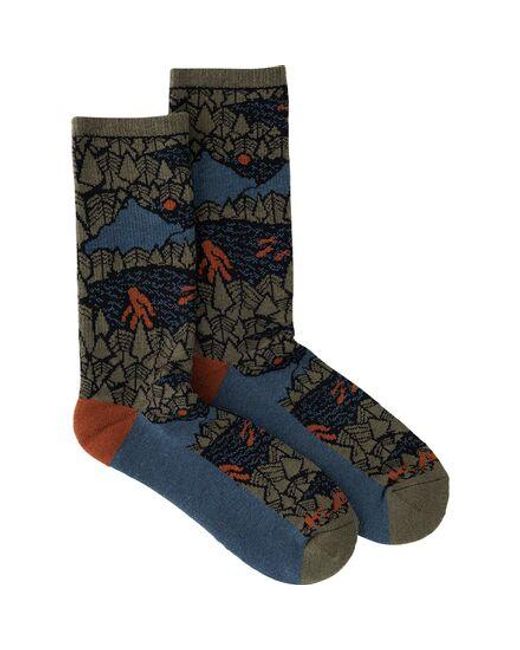Kavu Blue Moonwalk Sock