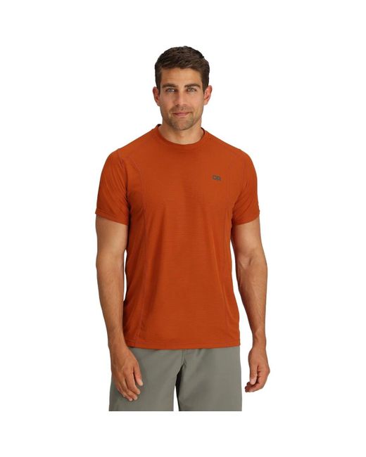 Outdoor Research Orange Echo T-Shirt for men