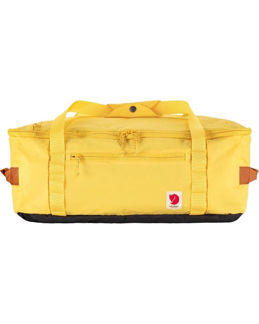 Fjallraven Yellow High Coast 36 Duffel Bag Mellow for men