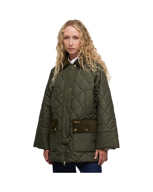 Barbour Green Aldburgh Quilted Jacket