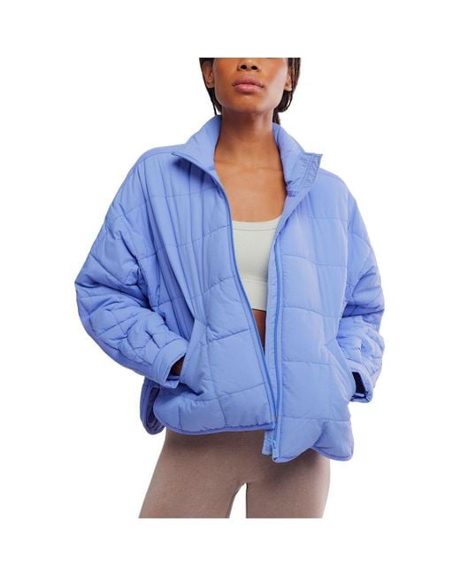 Fp Movement Blue Pippa Packable Puffer Jacket