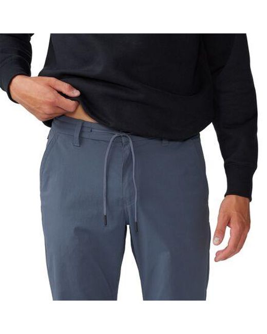 Mountain Hardwear Blue Traxion Pant for men