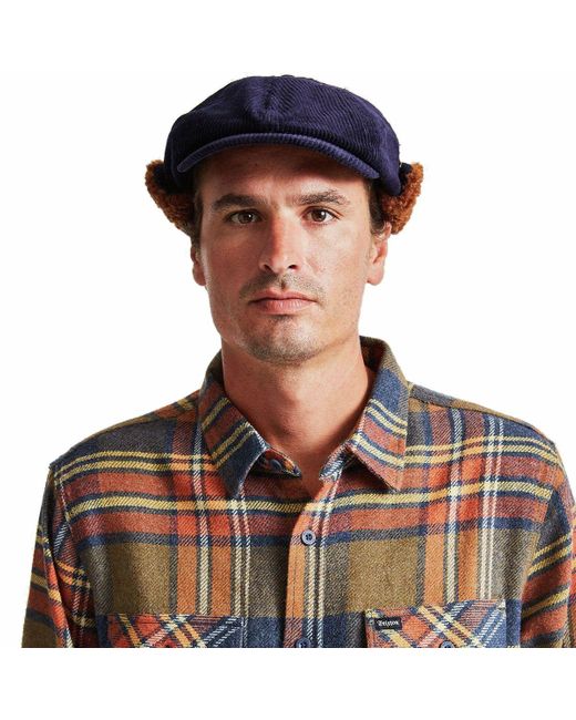 brixton brood snap cap