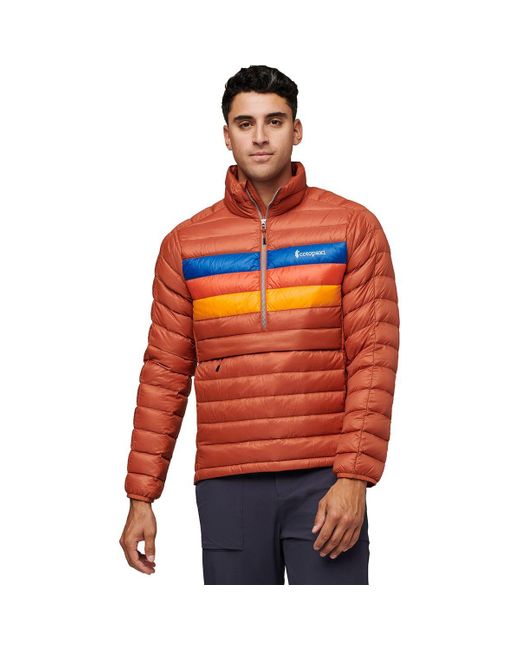 COTOPAXI Fuego Down Pullover in Orange for Men | Lyst