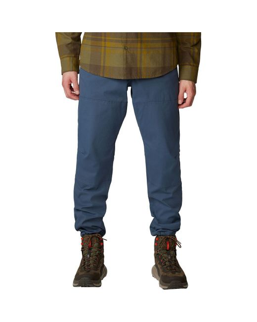 Mountain Hardwear Blue Ap Active Crossover Pant for men