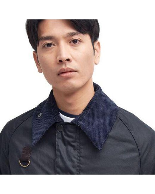 Barbour Blue Spey Wax Jacket