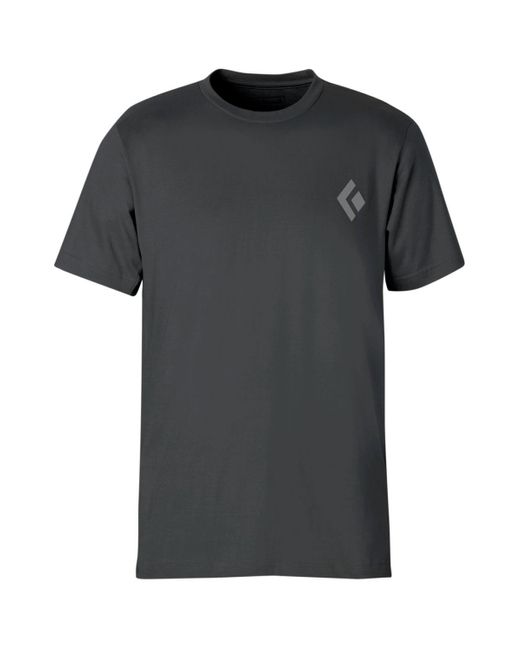 Black Diamond Gray Diamond Equipment For Alpinists T-Shirt for men