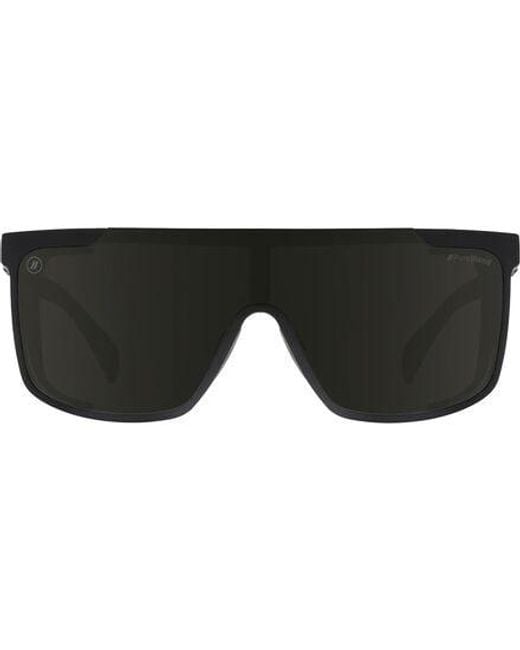 Blenders Eyewear Black Active Scifi Polarized Sunglasses