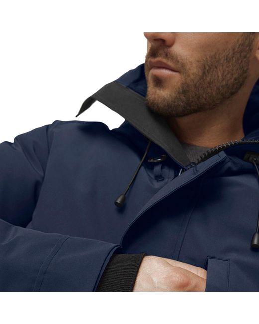Canada goose hotsell chateau parka blue