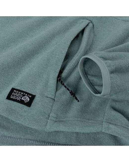 Mountain Hardwear Blue Oakoram Fleece Full-Zip Jacket