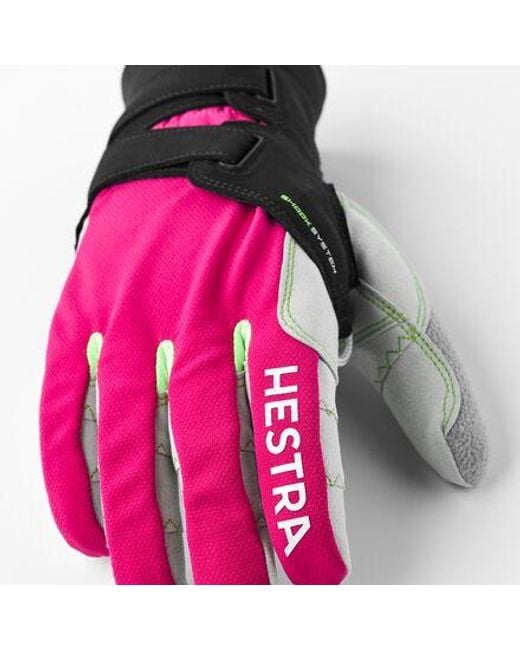 Hestra Pink Xc Ergo Grip Shark