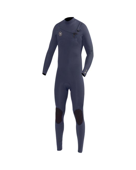 Vissla 7 Seas 4/3 Full Chest Zip Longsleeve Wetsuit in Blue for Men Lyst