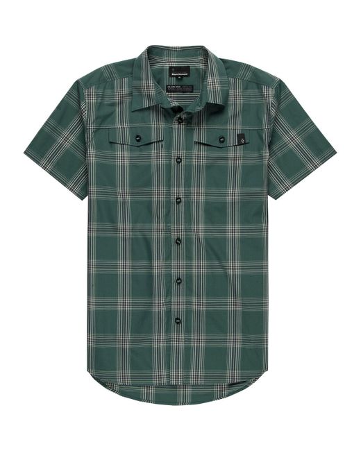 Black Diamond Green Diamond Benchmark Short-Sleeve Shirt for men