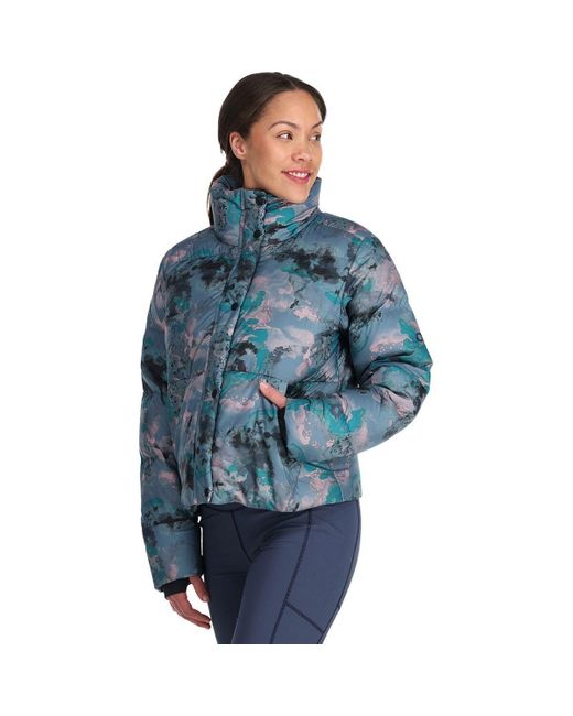 Outdoor Research Blue Coldfront Down Jacket