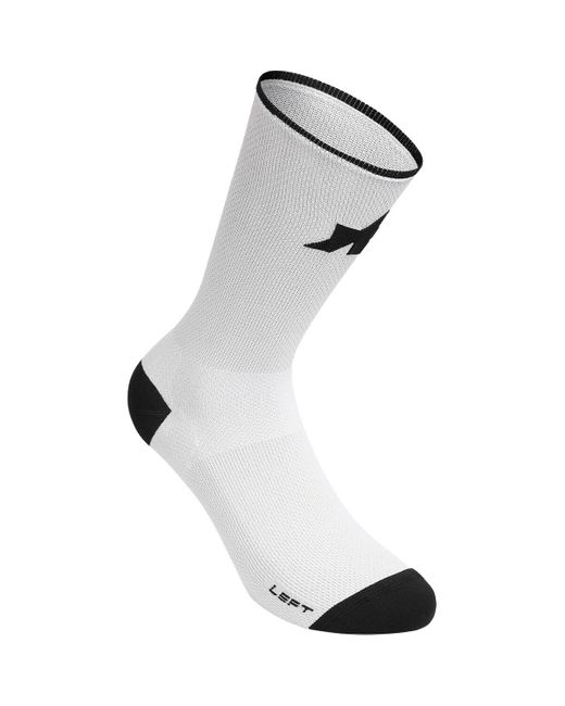 Assos White Rs S11 Superleger Sock Series