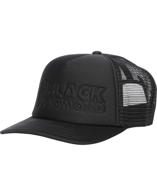 Black Diamond Black Diamond Flat Bill Trucker Hat for men