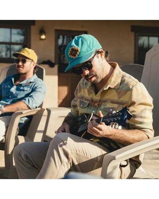 Howler Brothers Green Unstructured Snapback Hat